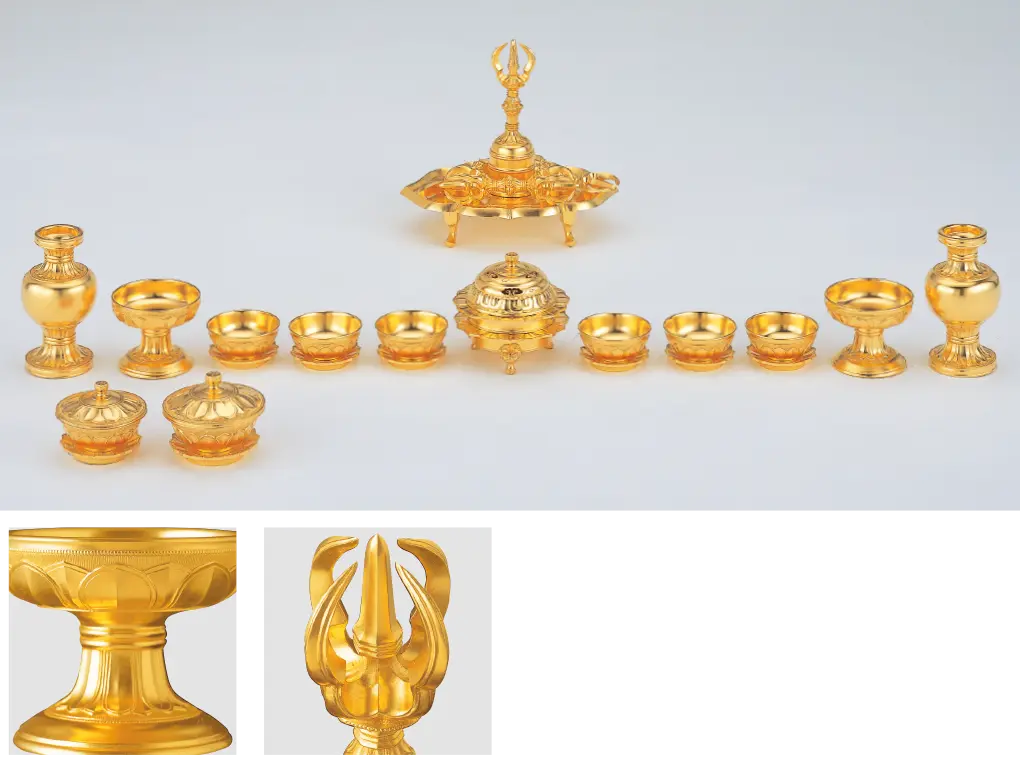 燈明寺型前具 
