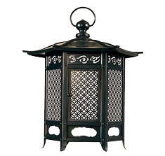 六角春日型吊燈籠 