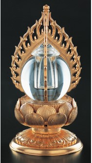 本水晶舎利器 