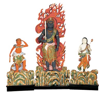 不動明王三尊 
