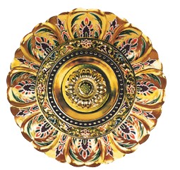 仏天蓋：八葉型 
