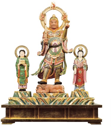 毘沙門天三尊 